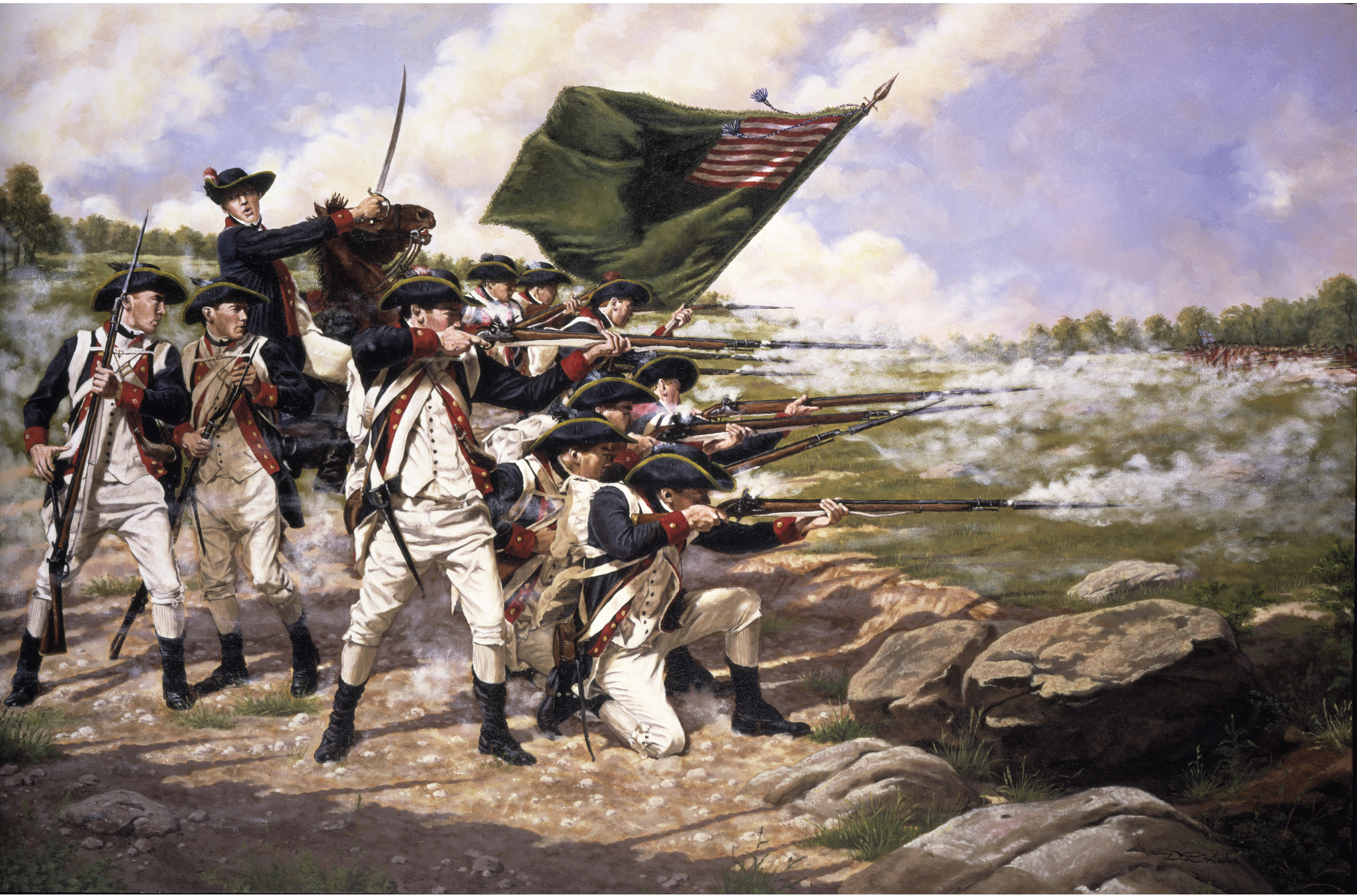 Battle of Long Island by Domenick D'Andrea