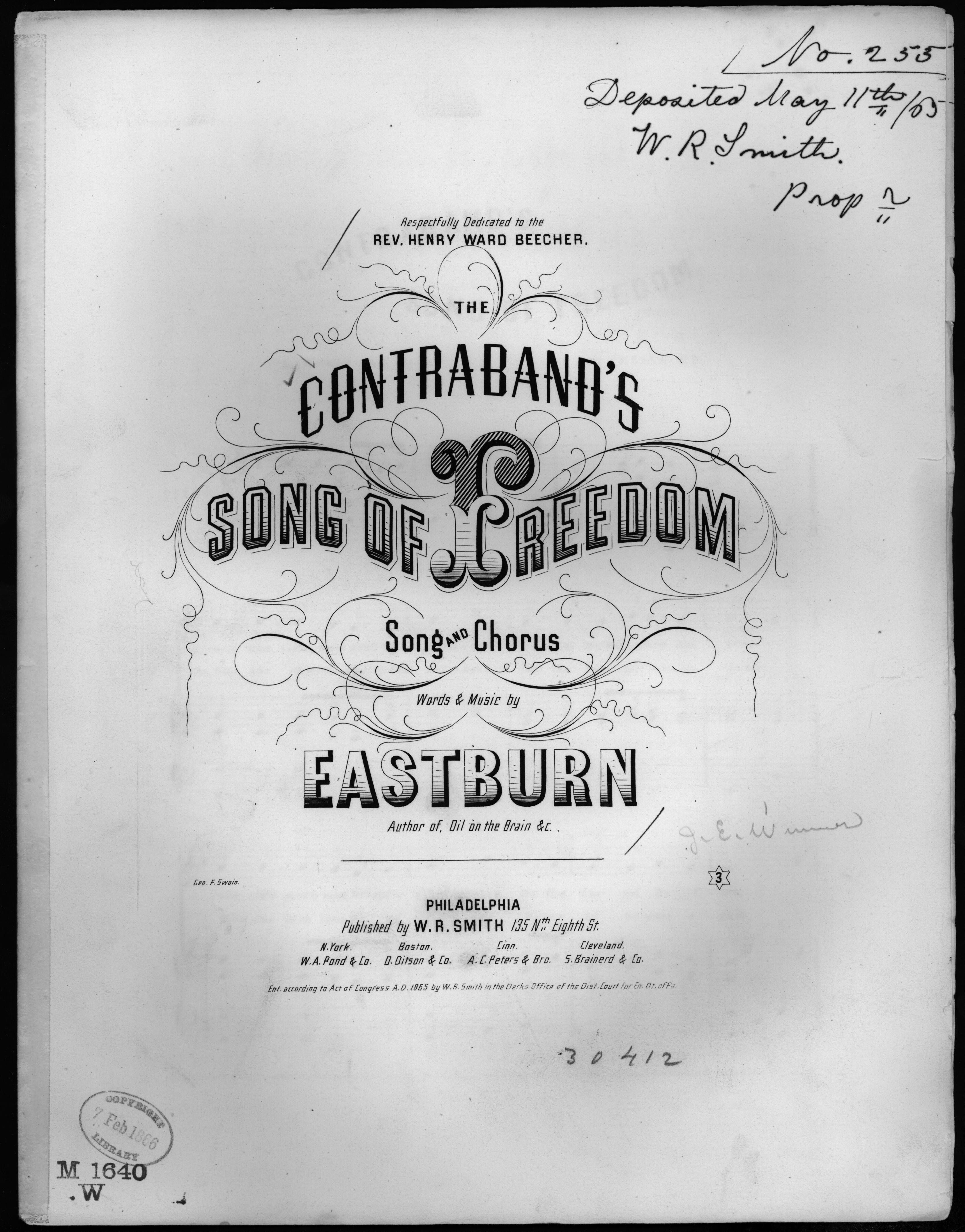 Contraband's Song of Freedom
