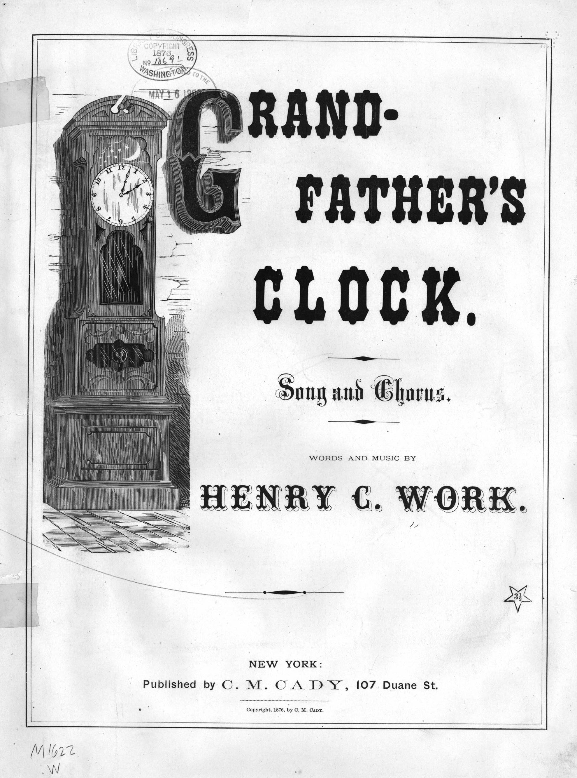 Granfather's Clock by Henry Clay Work