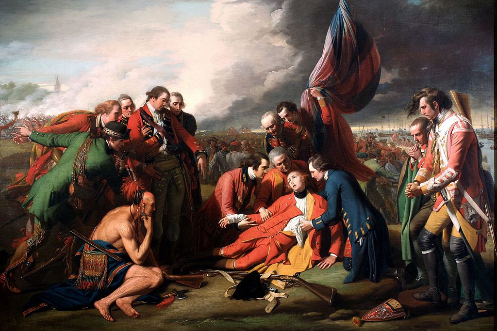 Benjamin West's "The Death of General Wolfe"